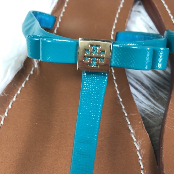 Tory Burch Leighanne Sandals Thong Bow - Picture 6 of 11